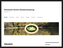 Tablet Screenshot of fisch-klbg.at